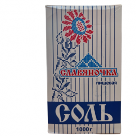 Table salt non-iodized (Slavyanochka)