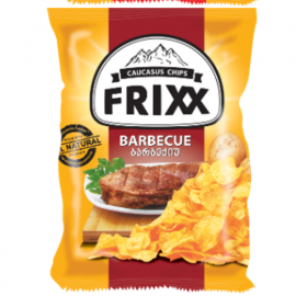 Potato chips, Frixx, BBQ/24x120g