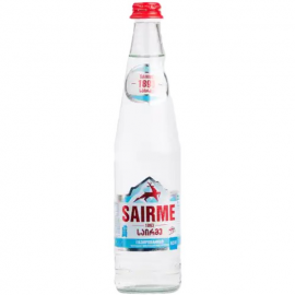 Sairme Carbonated Mineral Water/12x500ml Glass