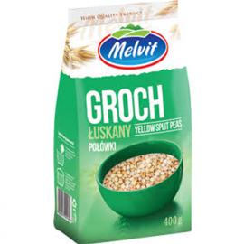 Melvit Yellow Split Peas/12x400g