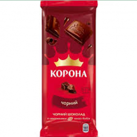 Korona Dark Chocolate Bar/25x85g
