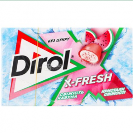 Dirol X Fresh Watermelon Chewing Gum/12x16g