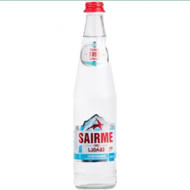Sairme Carbonated Mineral Water/12x500ml Glass