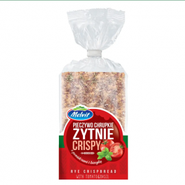 Wholegrain Rye Crisp Bread With Dried T & B/10x130g