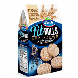 Fit Rolls Spelt Cakes with Sea Salt/6x60g