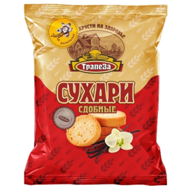 Trapeza Rusks Vanilla/10x350g