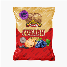 Trapeza Rusks Raisin/10x350g