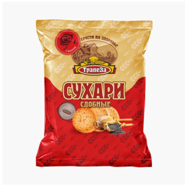 Trapeza Rusks Poppy Seed/10x350g