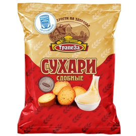 Trapeza Rusks Condensed Milk/10x350g