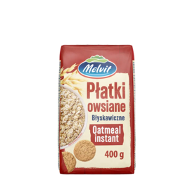 Melvit Instant Oat Flakes/18x400g