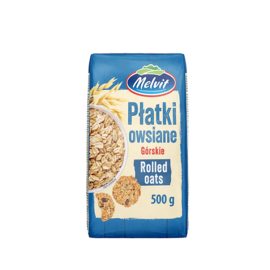 Melvit Rolled Oat Flakes/10x500g