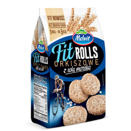 Melvit Fit Rolls Spel Seasalt/6x60g