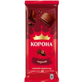 Korona Chocolate Bar Dark/25x85g