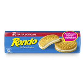 Papadopoulos Rondo Buscuits Vanilla/12x250g