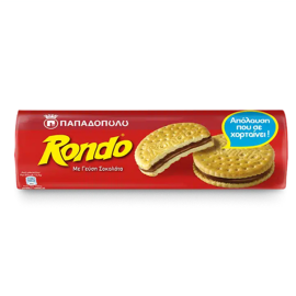 Papadopoulos Rondo Biscuits Chocolate/12x250g