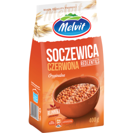 Melvit Red Lentils/12x400g