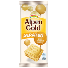 AG Aerated White Chocolate Bar/13x80g