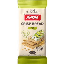 Yamuna Crispbreads Rye/20x85g