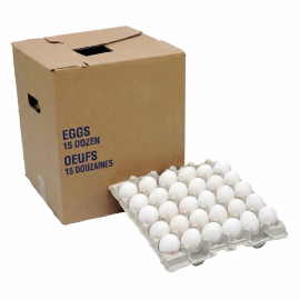 Large Loose White Eggs 15 dozen Item 1535152