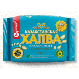 Almaty Product Halva Sunflower with whole kernels/48x275g