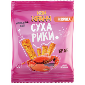 Easy Crunch Crackers Crab/x100g