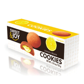 Sweet&Joy Meringue Cookies Lemon/12x110g