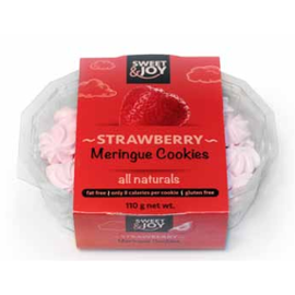 Sweet&Joy Meringue Cookies Strawberry/12x110g