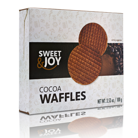 Sweet&Joy Waffles Cocoa/14x100g