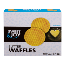 Sweet&Joy Waffles Butter/14x100g