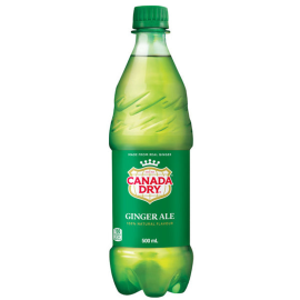 CANADA DRY - GINGER ALE PET 500ML