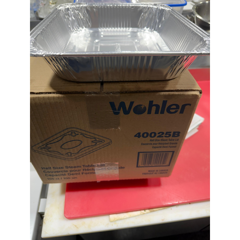HALF SIZE STEAM TABLE LID